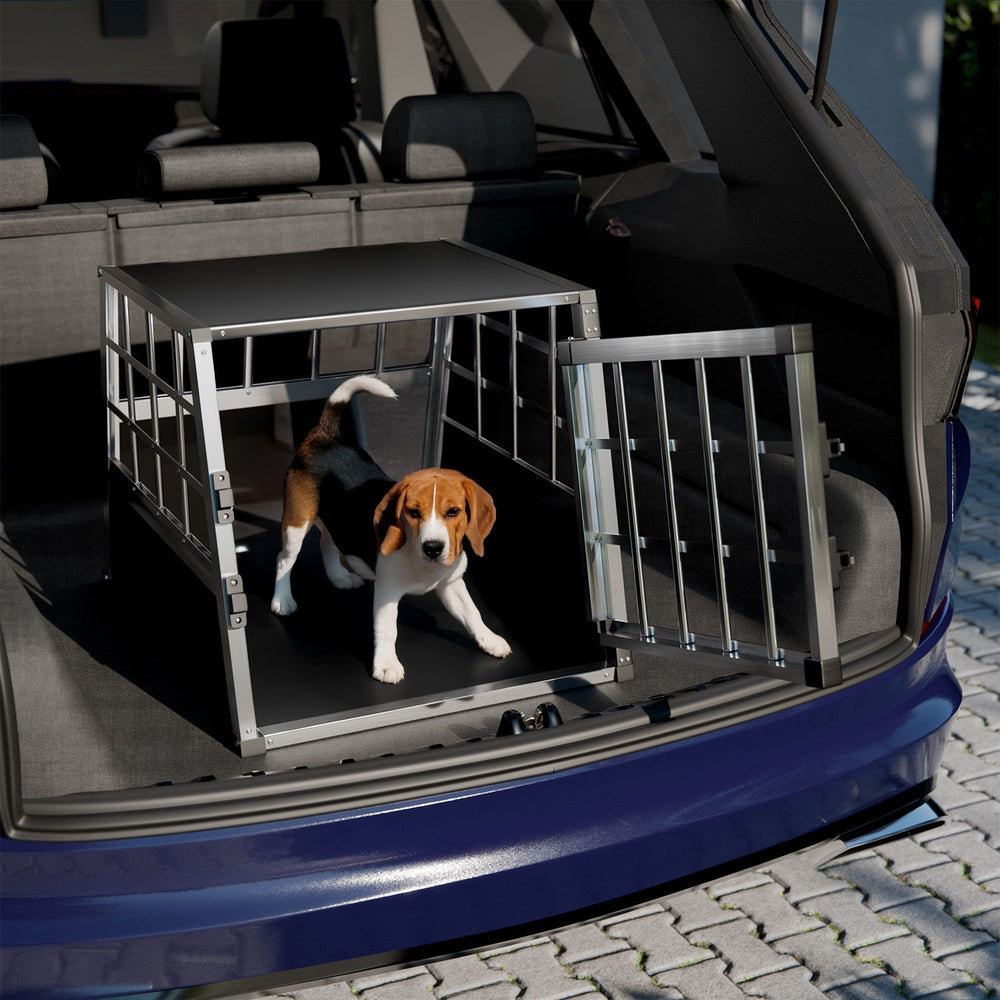 Aluminium Hundetransportbox