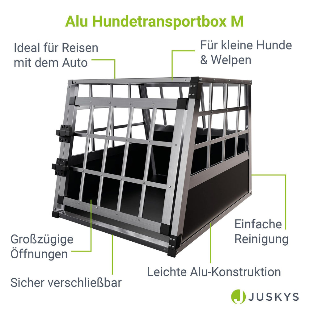Aluminium Hundetransportbox