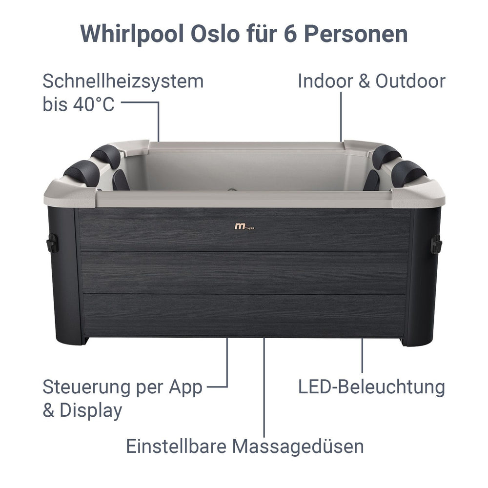 Whirlpool Oslo mit LED-Beleuchtung