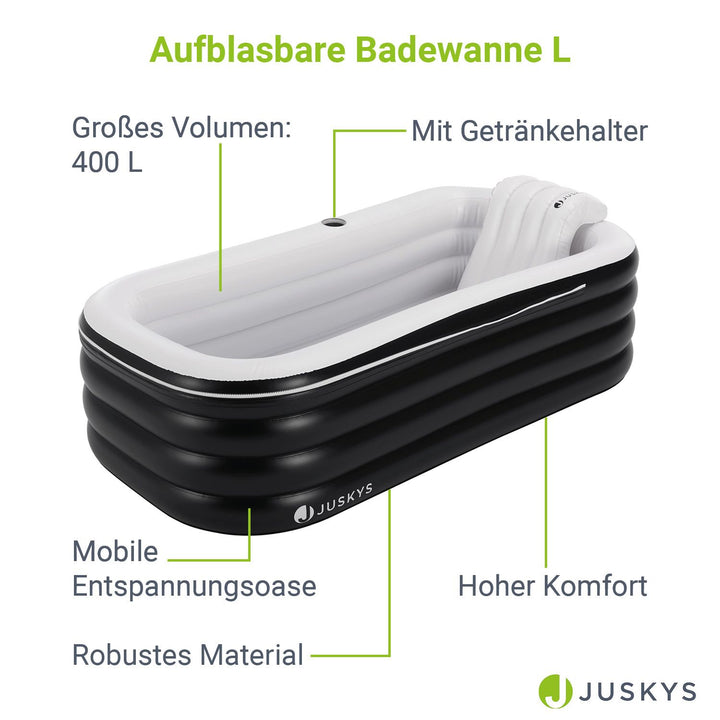 Aufblasbare Badewanne