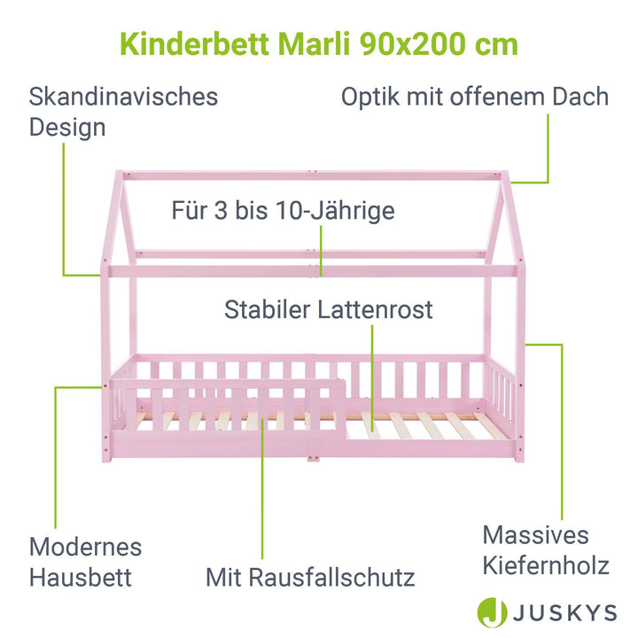 Kinderbett Marli 90 x 200 cm