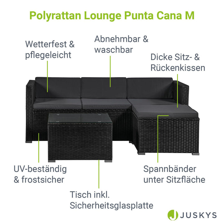Polyrattan Lounge Punta Cana