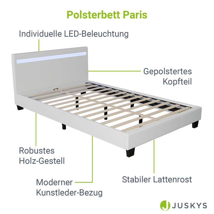 Polsterbett Paris
