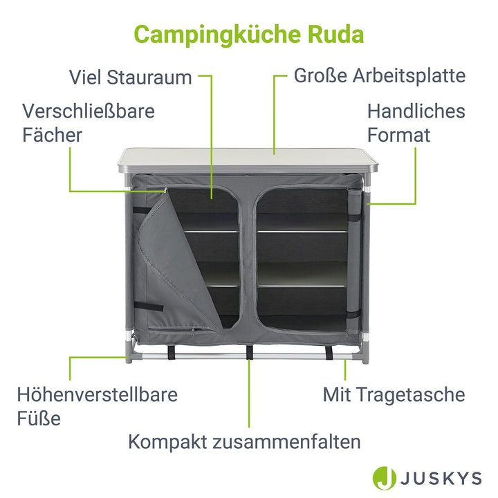 Kompakte Campingküche Ruda