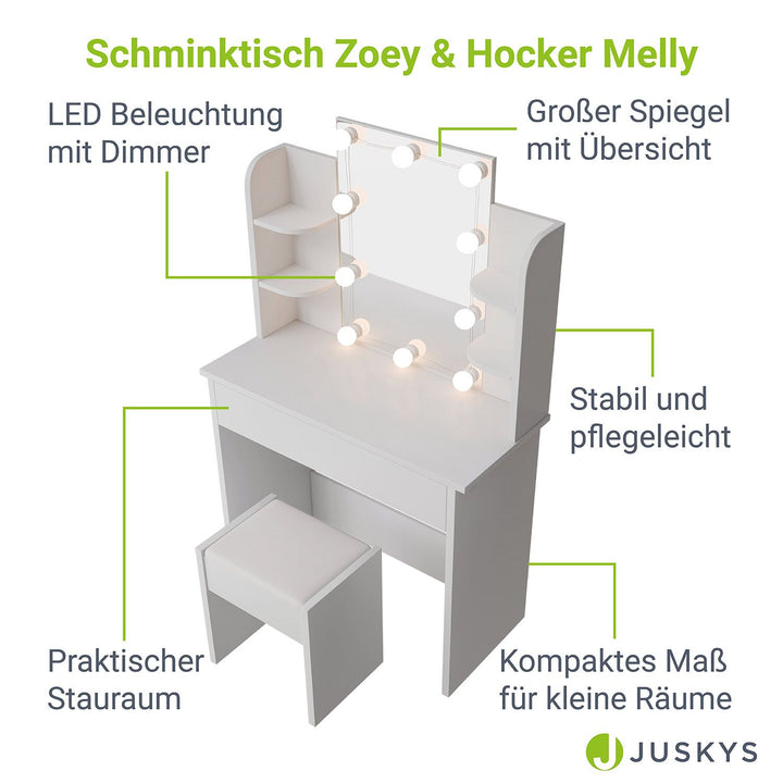 Schminktisch Zoey & Hocker Melly