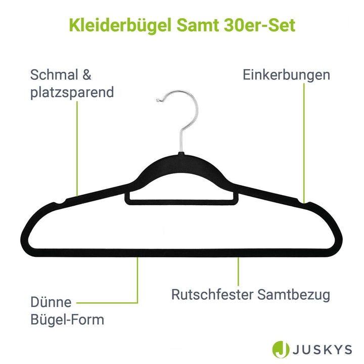 bügel platzsparend aufbewahren Kleiderbügel