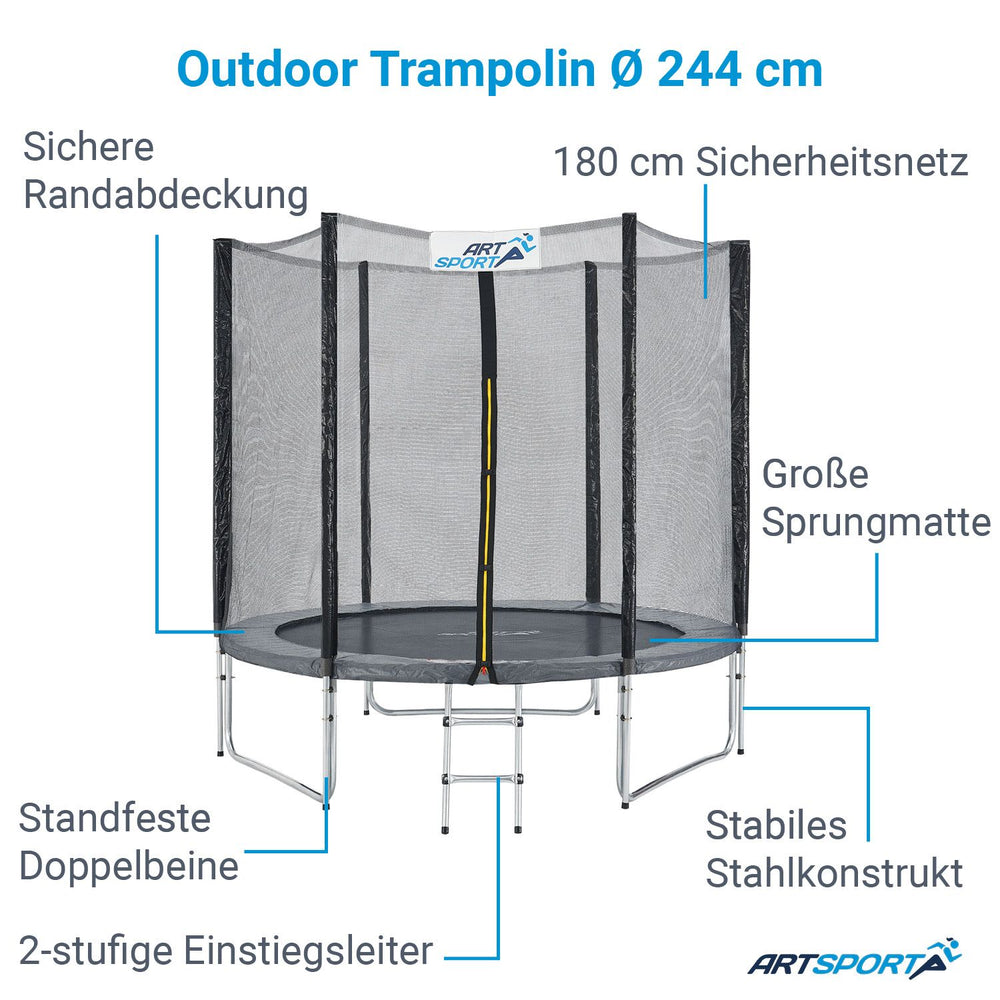 Outdoor Trampolin Jampino