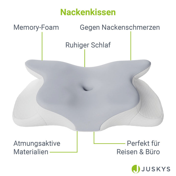 Nackenkissen orthopädisch aus Memory Foam