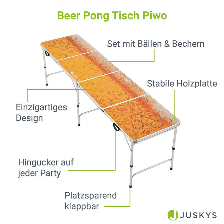Beer Pong Tisch - diverse Designs