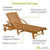 Gartenliege klappbar SunScape