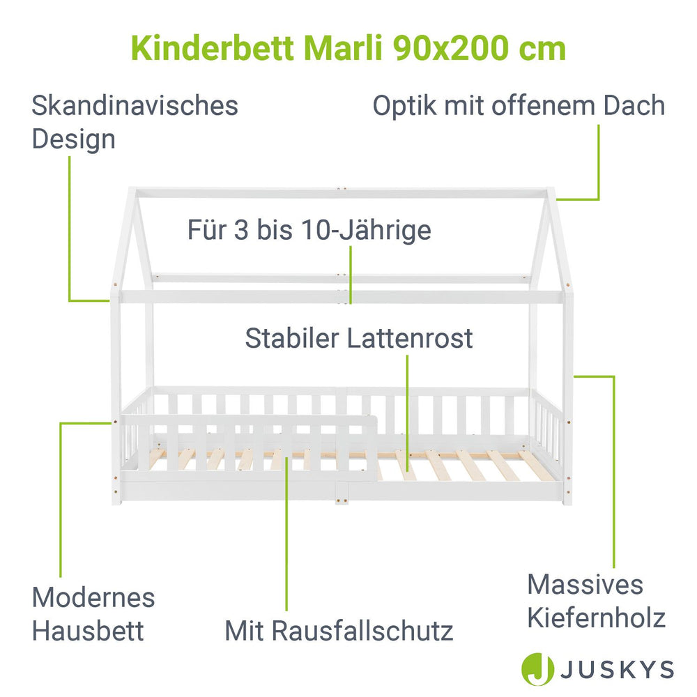 Kinderbett Marli 90 x 200 cm