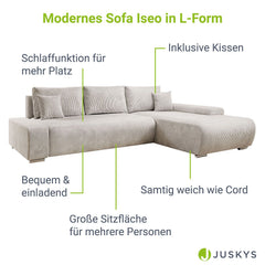 Sofa Iseo mit Schlaffunktion