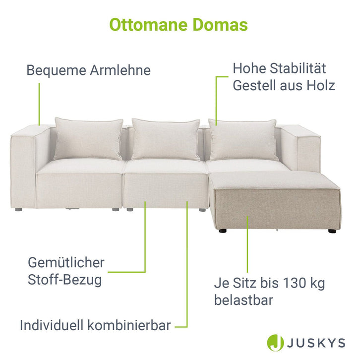 Modulares Sofa Domas - Variantenauswahl