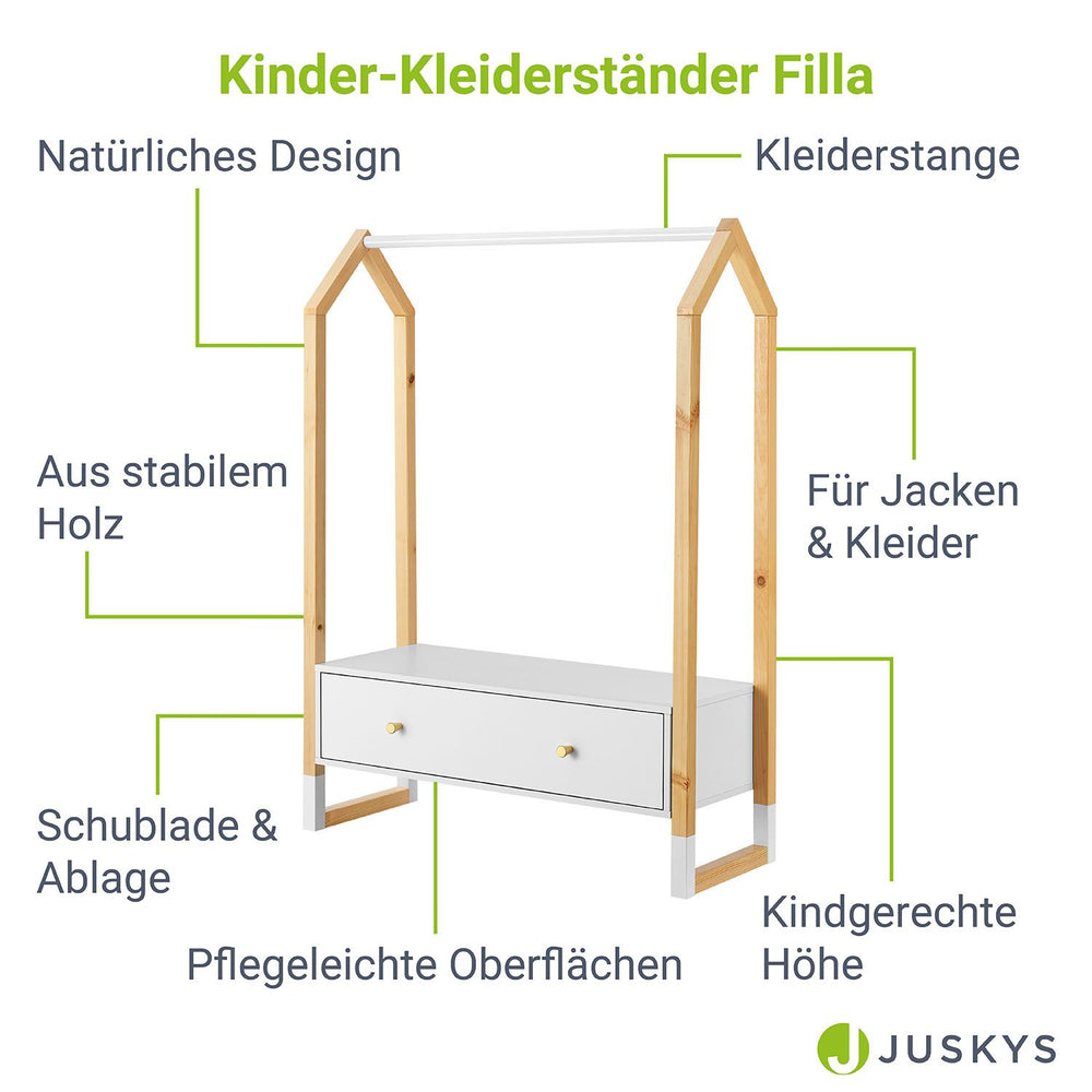 Kinder Kleiderständer Filla