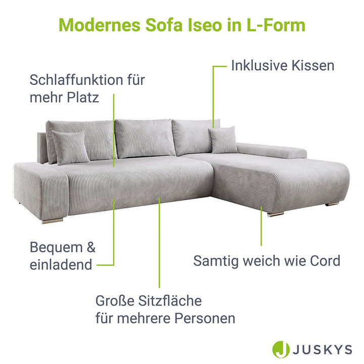 Sofa Iseo mit Schlaffunktion