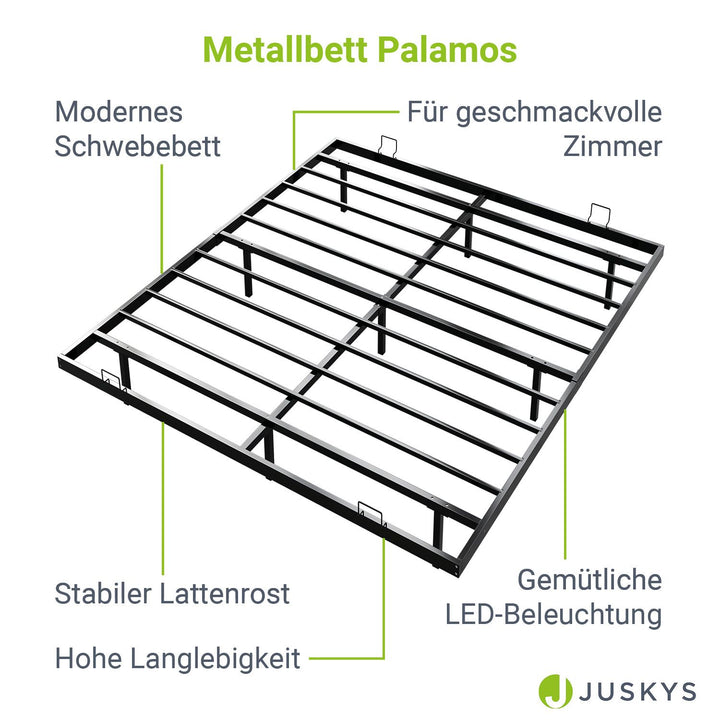 Metall Schwebebett Palamos