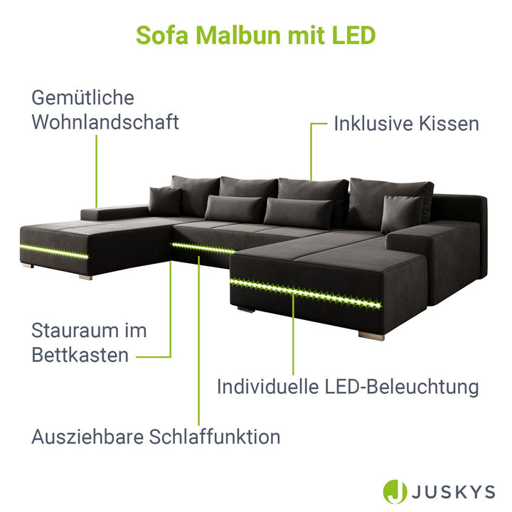 Sofa Malbun mit LED