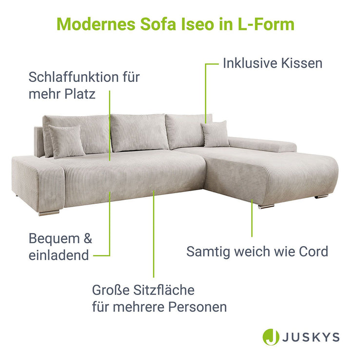 Sofa Iseo mit Schlaffunktion