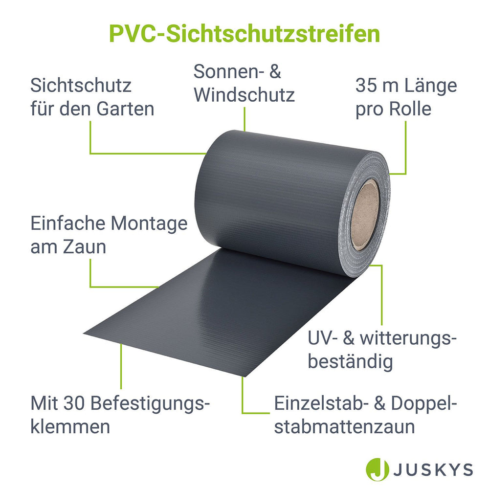 PVC Sichtschutzstreifen