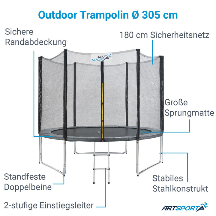 Outdoor Trampolin Jampino