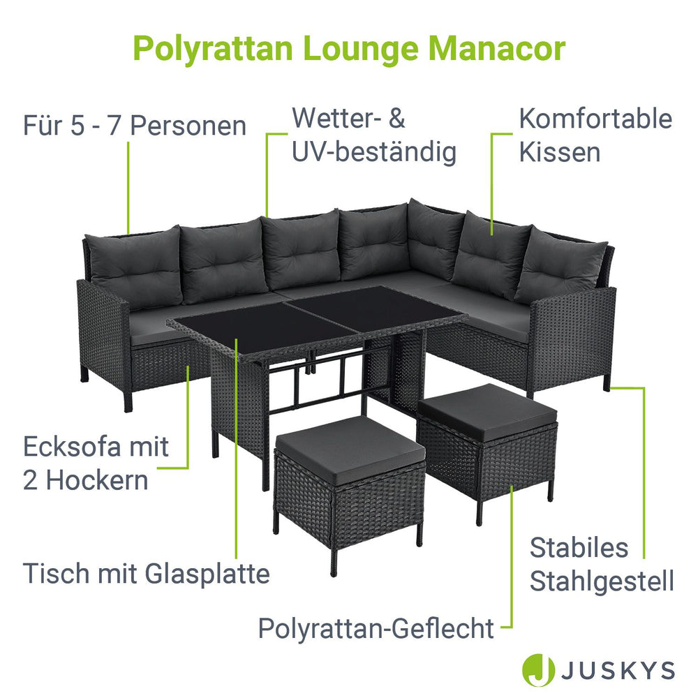 Polyrattan Lounge Manacor