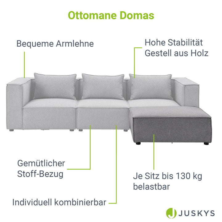 Modulares Sofa Domas - Variantenauswahl