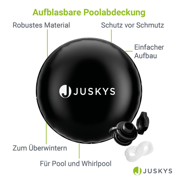 Aufblasbare Poolabdeckung