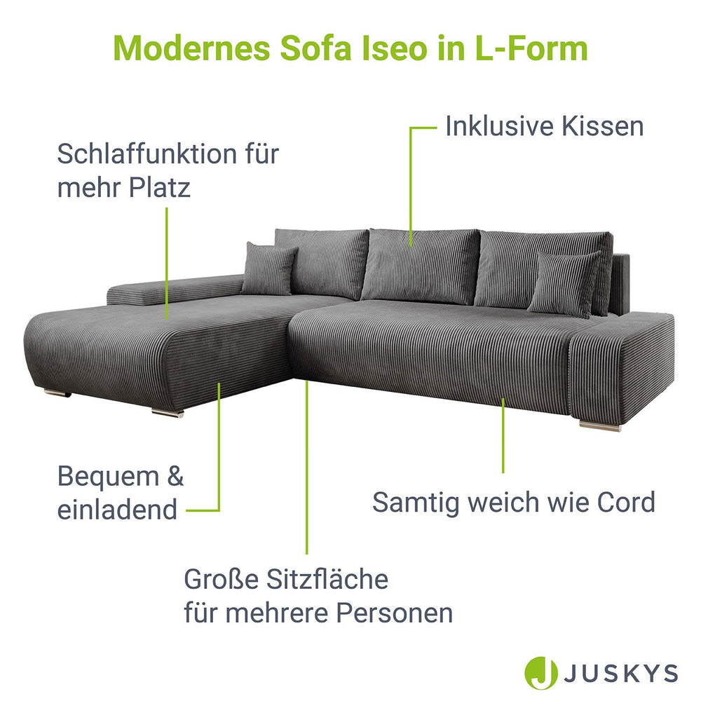 Sofa Iseo mit Schlaffunktion