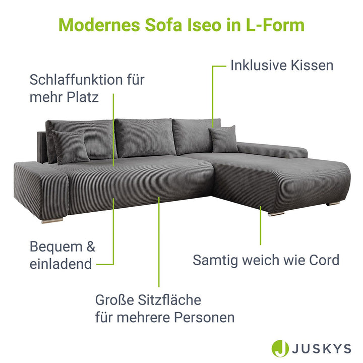 Sofa Iseo mit Schlaffunktion