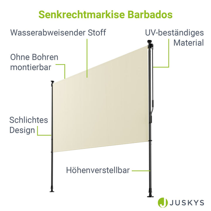 Senkrechtmarkise Barbados