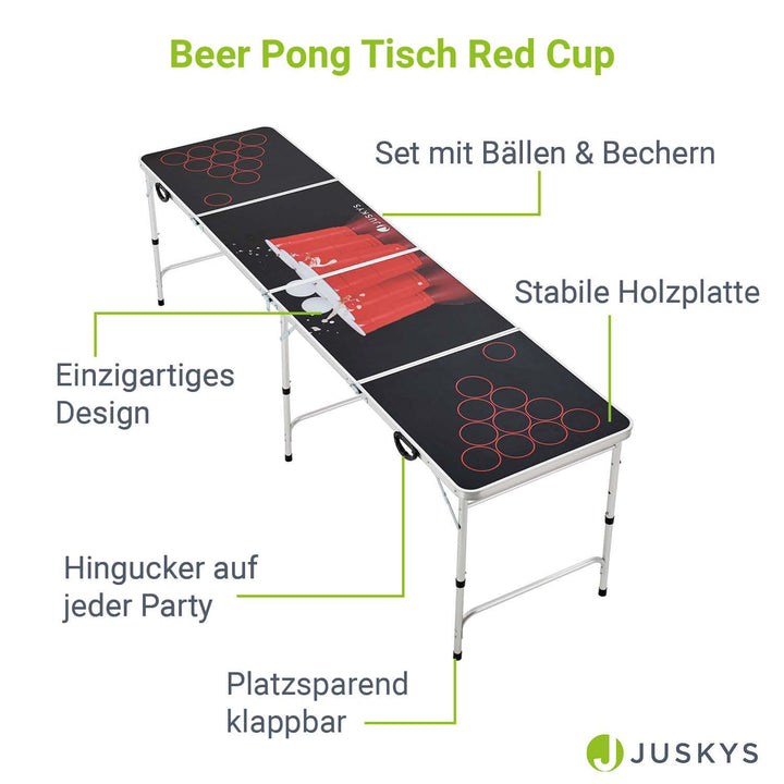 Beer Pong Tisch - diverse Designs