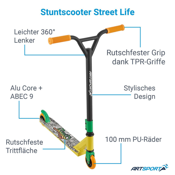Stunt Scooter - diverse Designs