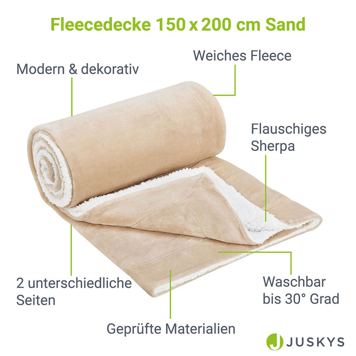 Fleecedecke - diverse Ausführungen