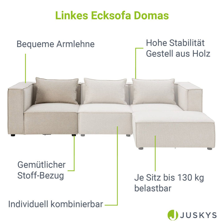 Modulares Sofa Domas - Variantenauswahl