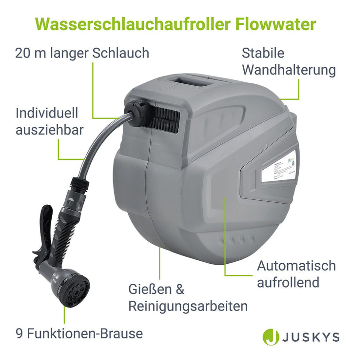 Wasserschlauch Aufroller Flowwater