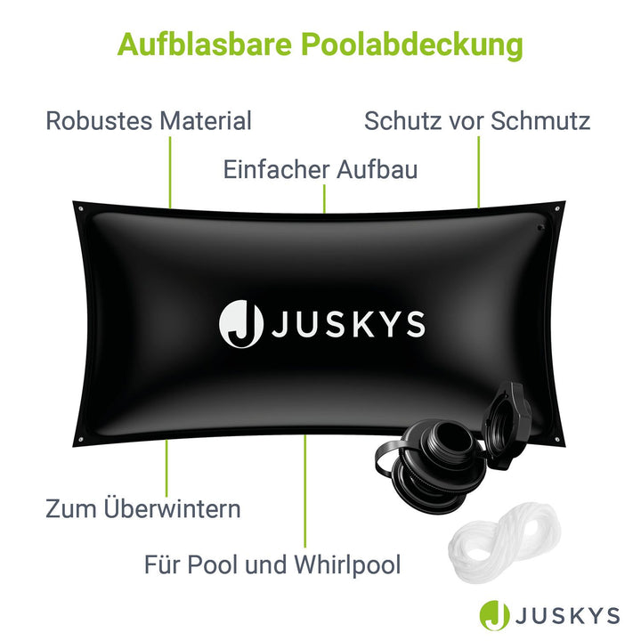 Aufblasbare Poolabdeckung