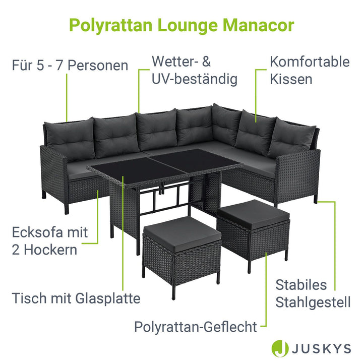 Polyrattan Lounge Manacor