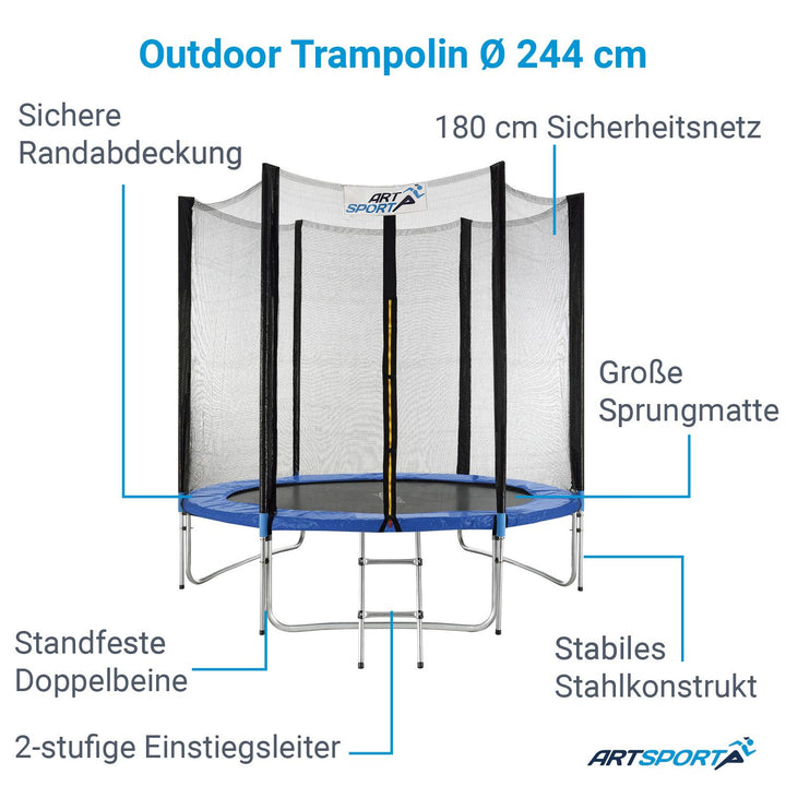 Outdoor Trampolin Jampino