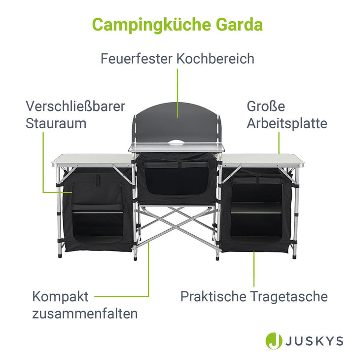 Große Campingküche Garda