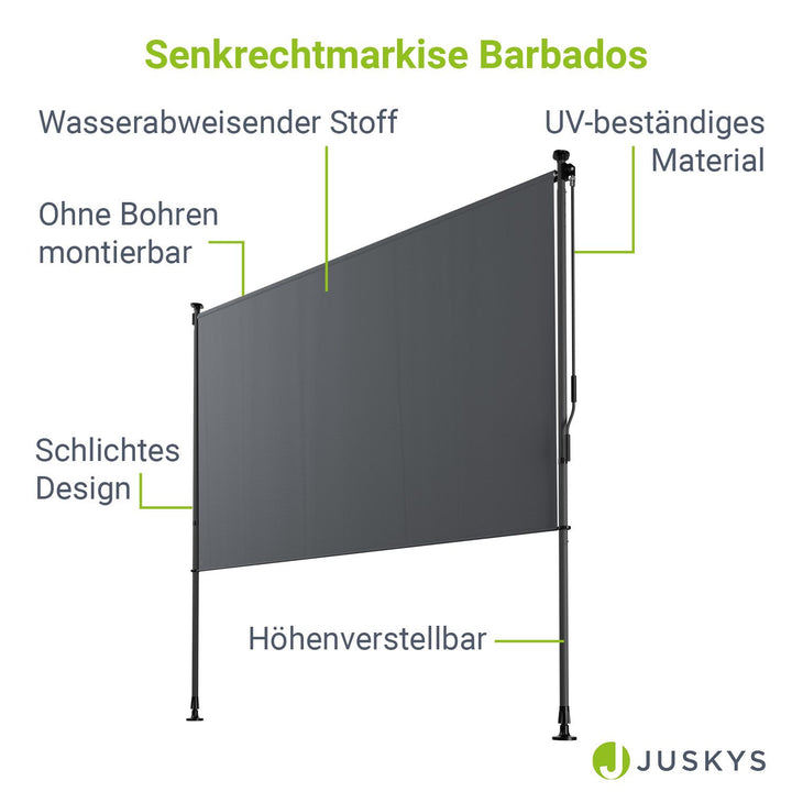 Senkrechtmarkise Barbados