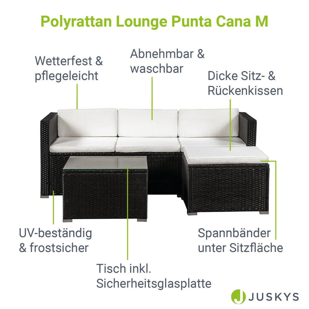 Polyrattan Lounge Punta Cana