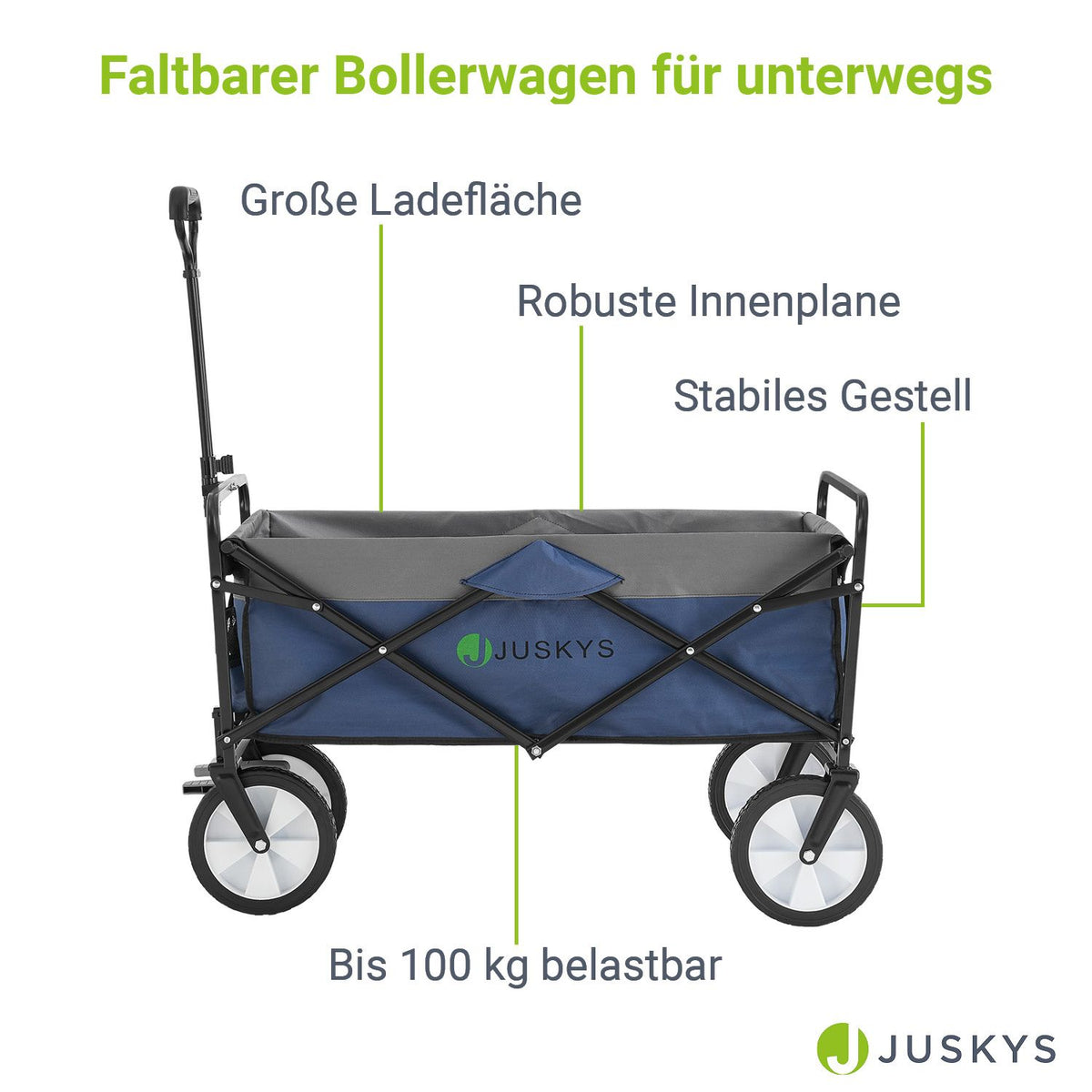 Faltbarer Bollerwagen