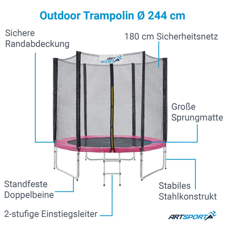 Outdoor Trampolin Jampino