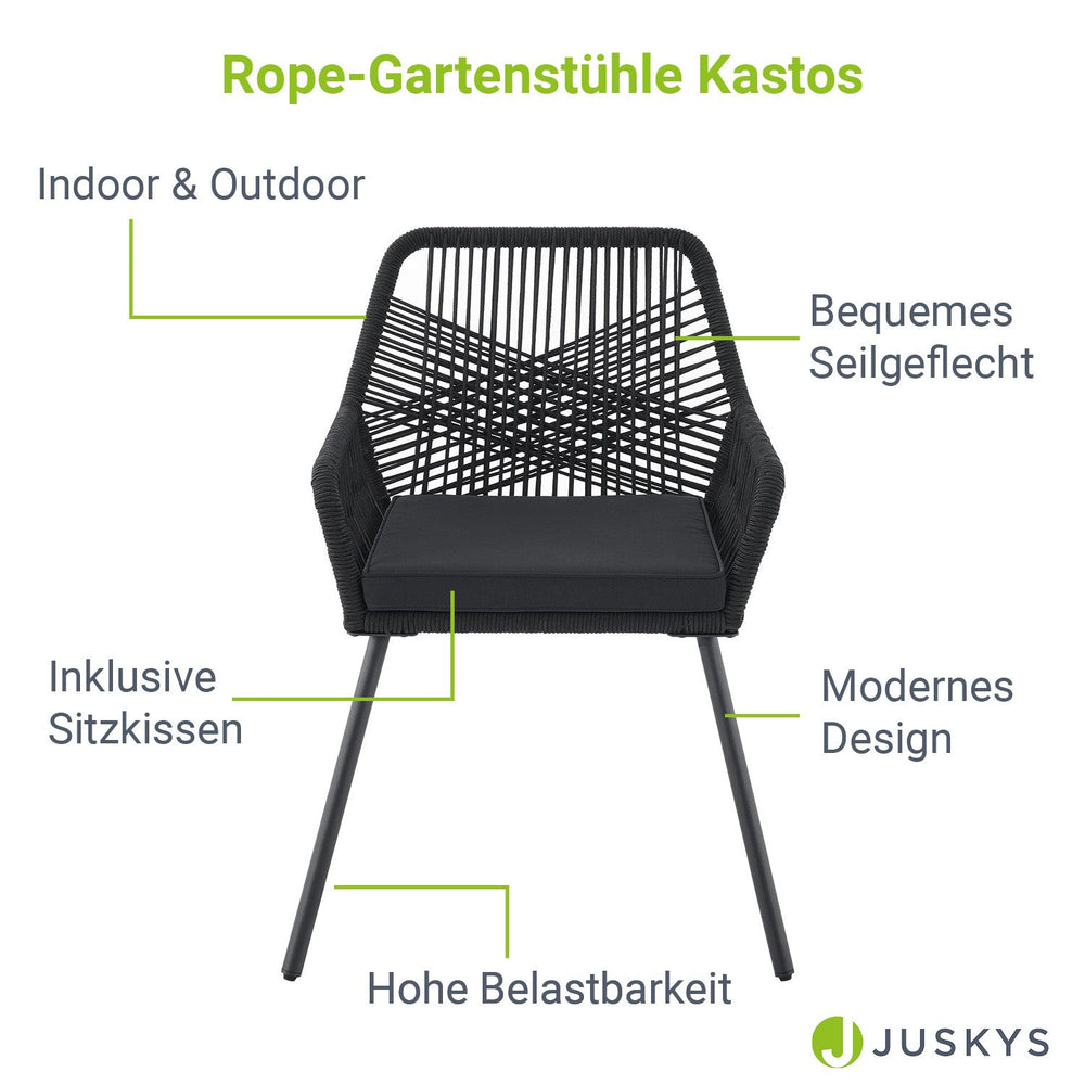 Rope Gartenstühle Kastos