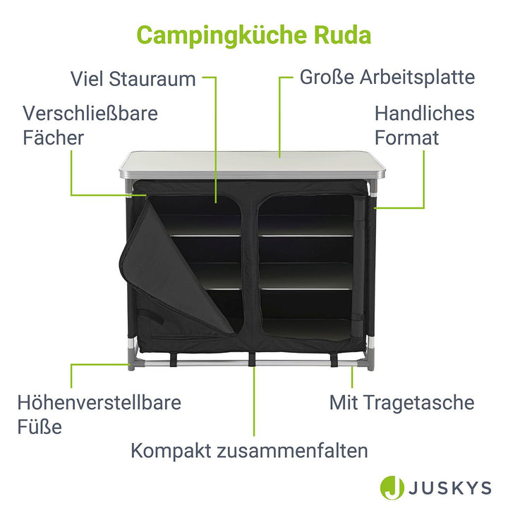 Kompakte Campingküche Ruda