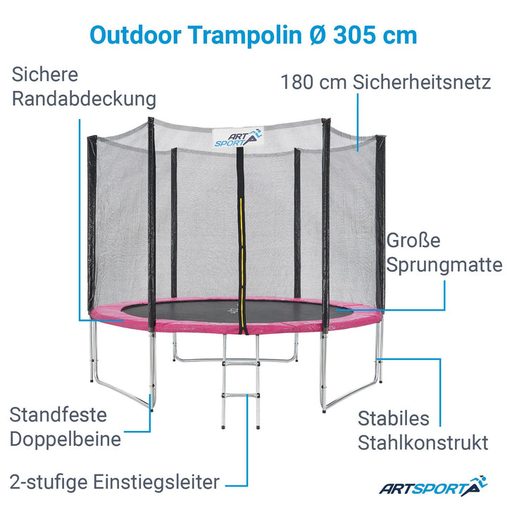 Outdoor Trampolin Jampino