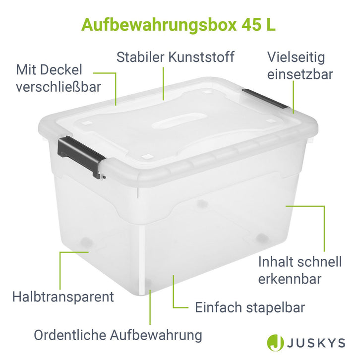 Aufbewahrungsbox mit Deckel