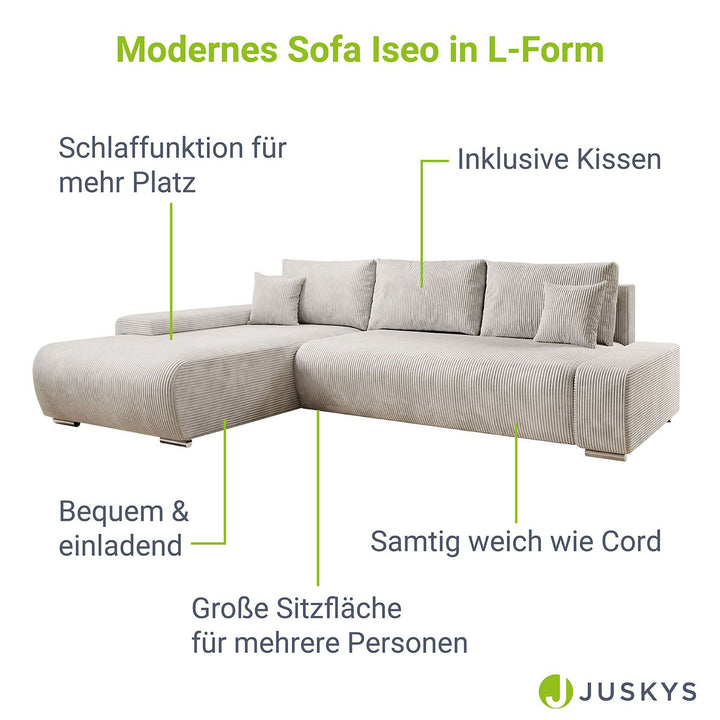 Sofa Iseo mit Schlaffunktion