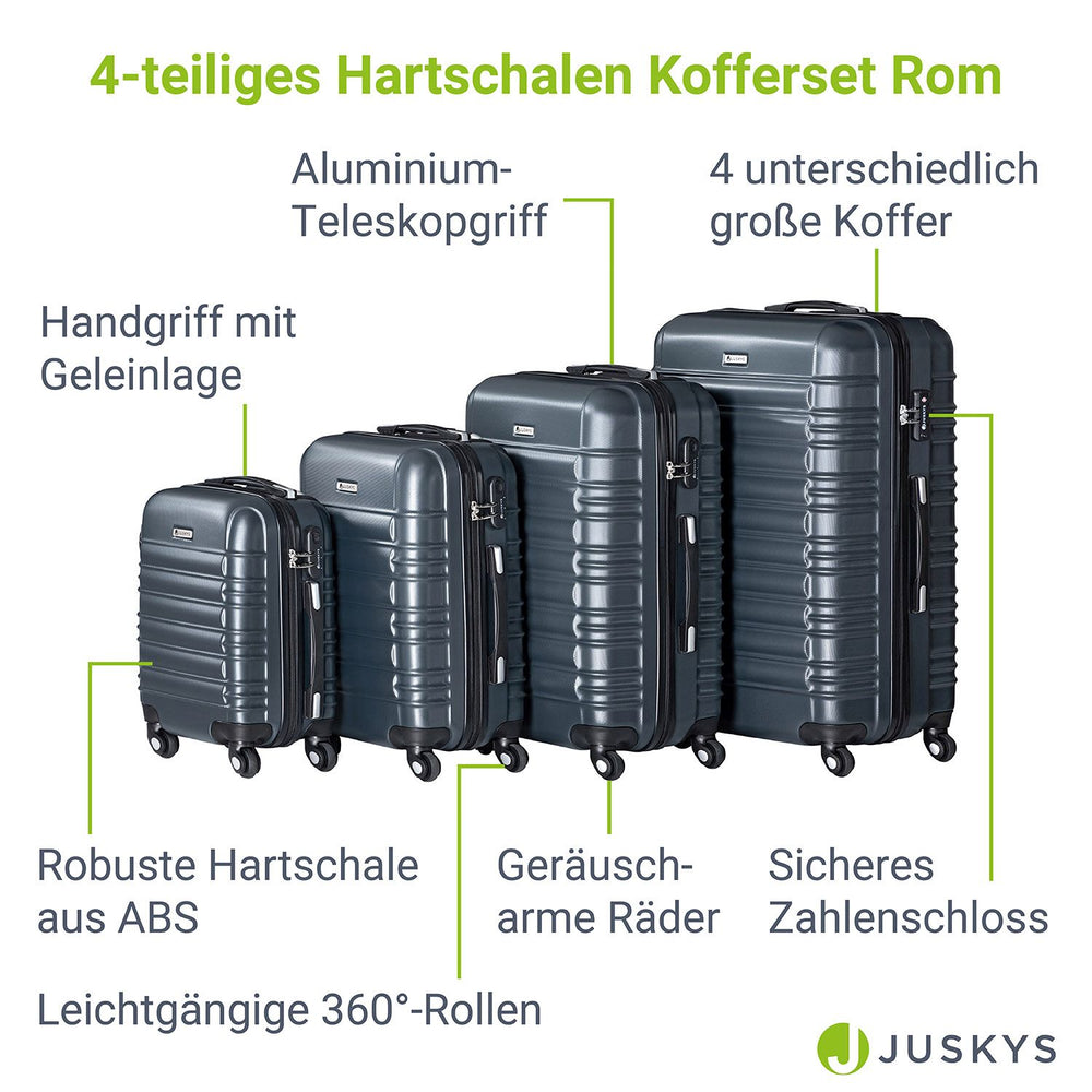 Hartschalen Kofferset Rom