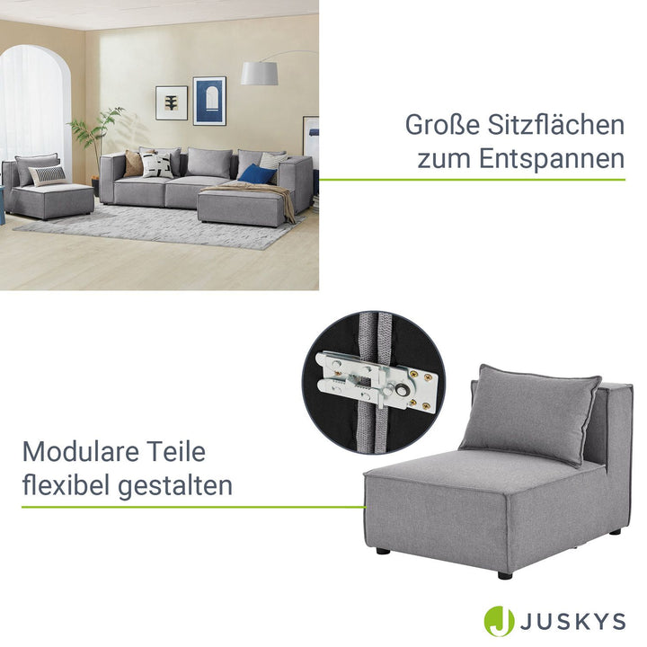 Modulares Sofa Domas XL - 4 Sitzer